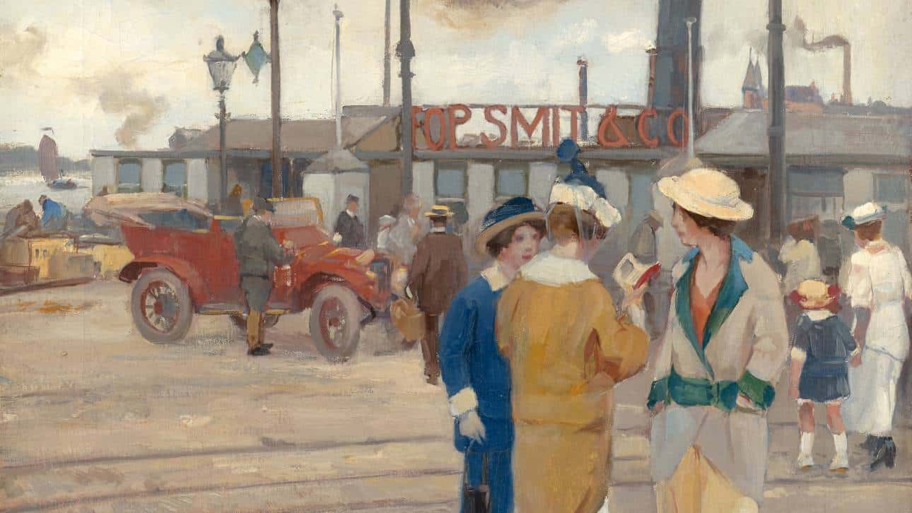 Destination Rotterdam at Kunsthal shows how Baedeker-guided travellers saw Rotterdam around 1900, using paintings from Museum Rotterdam’s collection.
